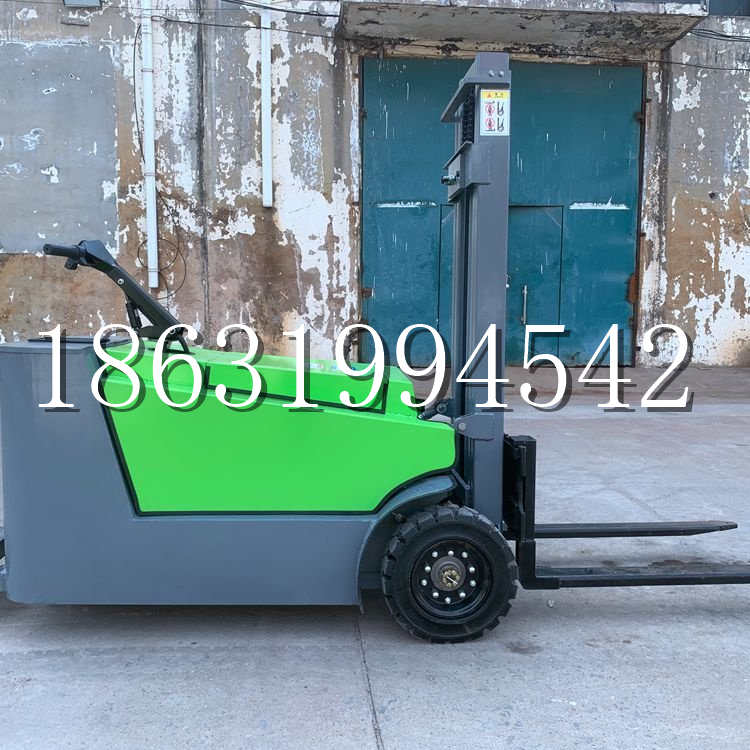 文山市小型电动叉车1吨2吨步行站驾式电瓶堆高充电装卸车液压升降车铲车